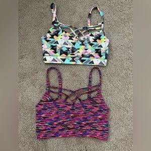 NWOT sports bra 2 pack without padding